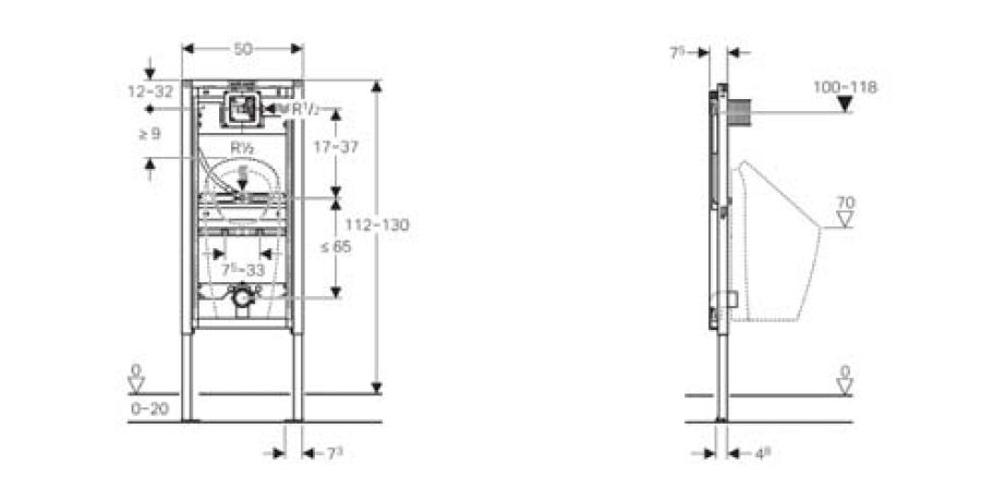 D'altura ajustable entre 1120 i 1300 mm, per a capçal polvoritzador